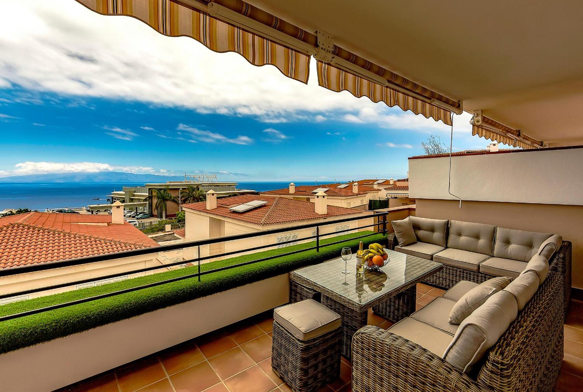 Apartment With Spectacular View In Puerto Santiago 圣地亚哥港 外观 照片