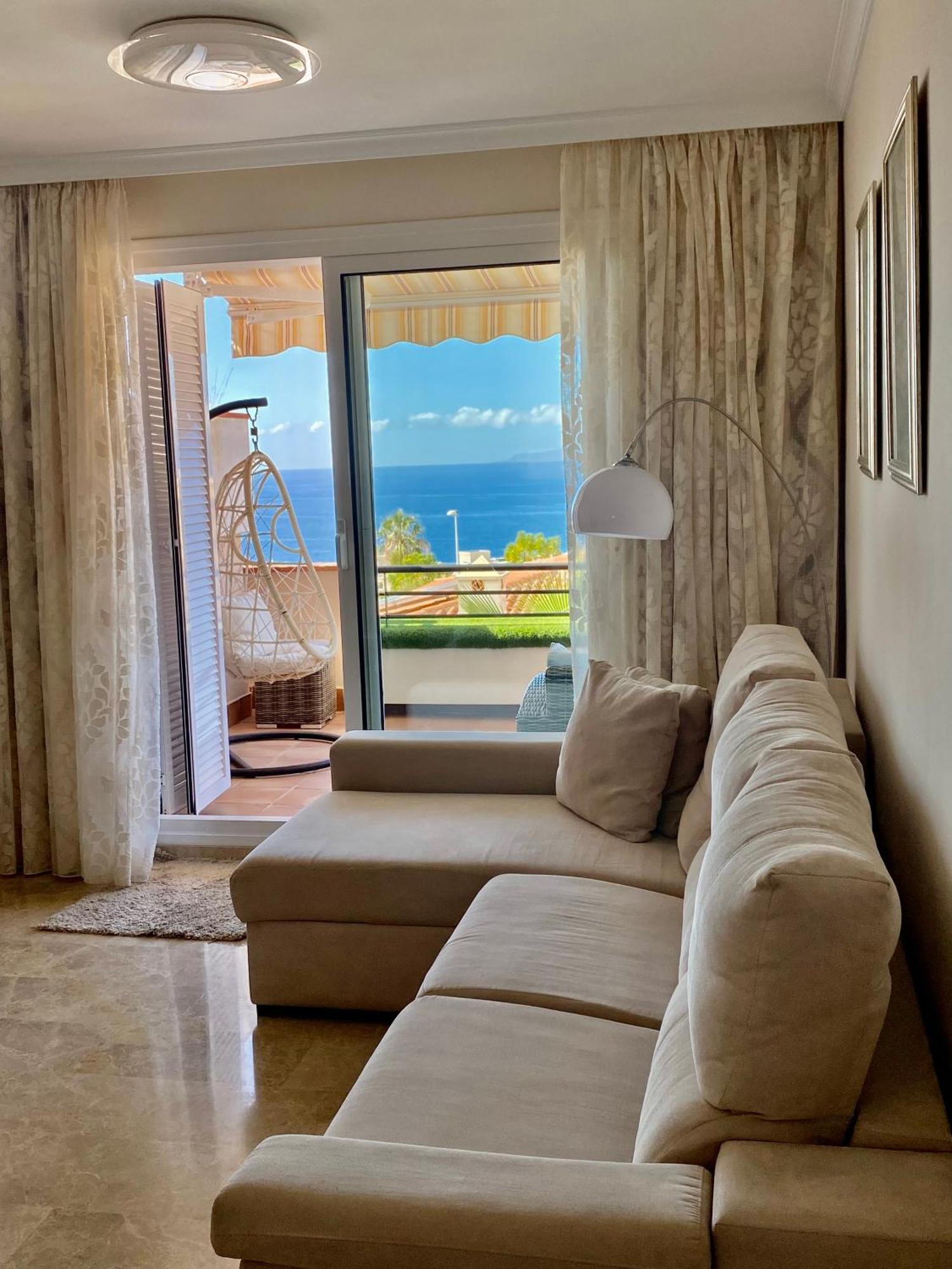 Apartment With Spectacular View In Puerto Santiago 圣地亚哥港 外观 照片