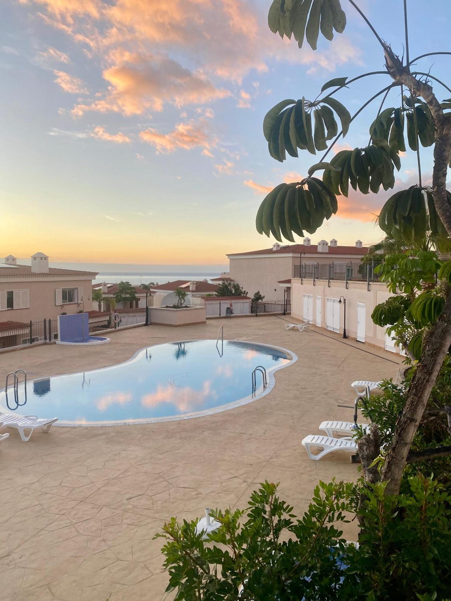 Apartment With Spectacular View In Puerto Santiago 圣地亚哥港 外观 照片