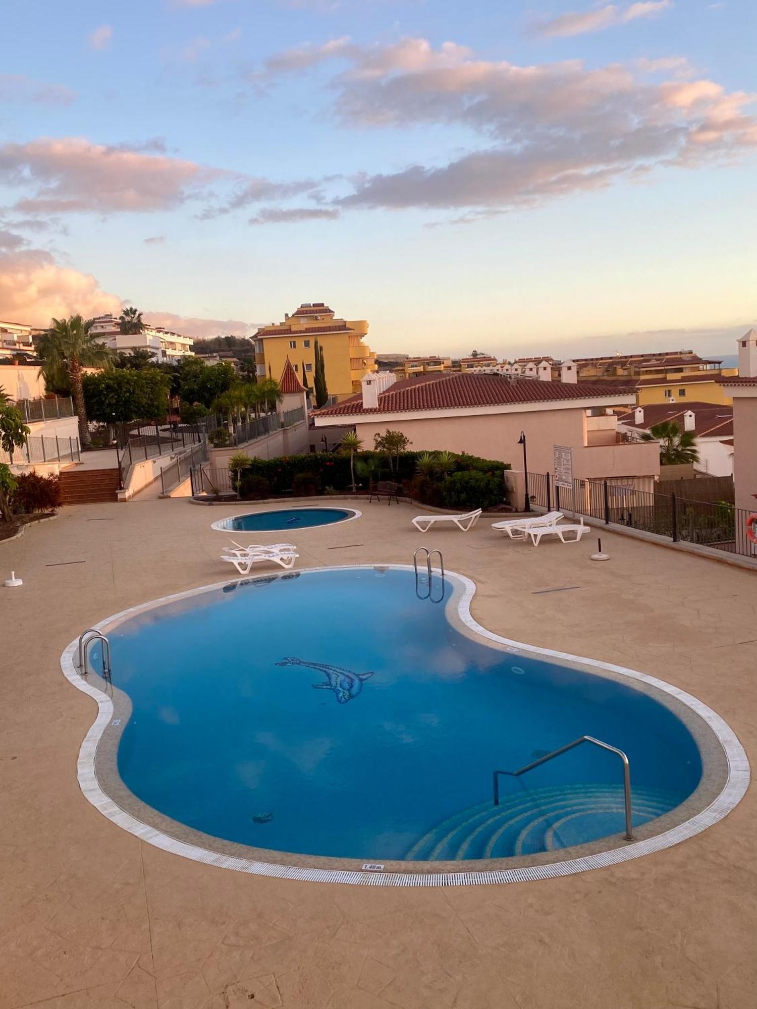 Apartment With Spectacular View In Puerto Santiago 圣地亚哥港 外观 照片